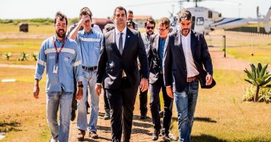 Porto do Açu recebe secretário de Desenvolvimento Econômico do Estado e comitiva Porto do Açu recebe secretário de Desenvolvimento Econômico do Estado e comitiva