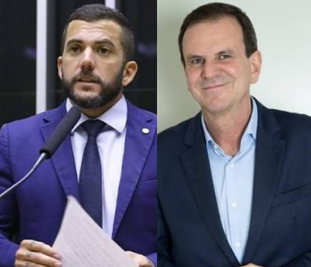 Carlos Jordy e Eduardo Paes