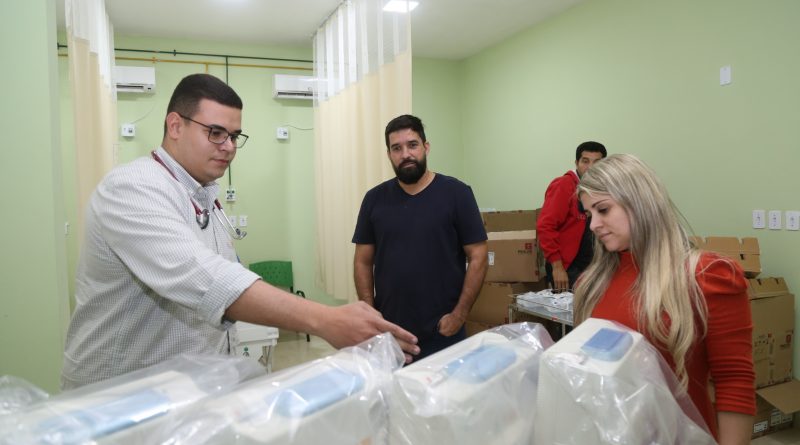 Novos equipamentos para o Hospital Municipal Manoel Carola Wagner Fraga Ascom SFI 6