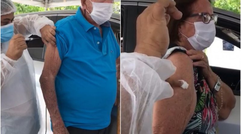 idosos vacinados campos