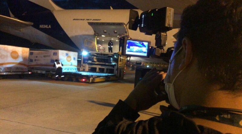 chegada de vacinas para criancas