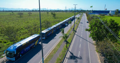 Ônibus universitário Campos