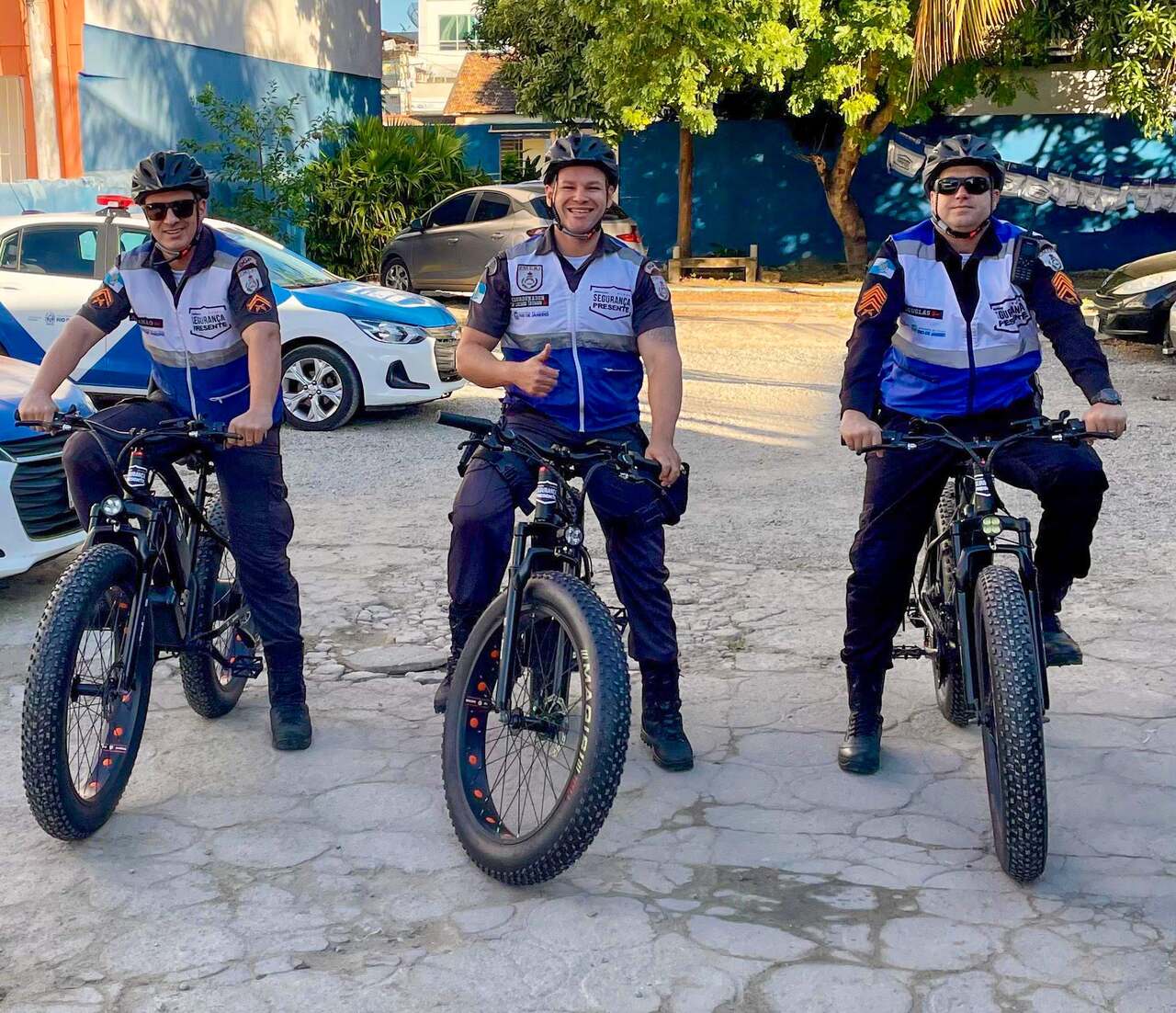 Segurança Presente de Campos reforça patrulhamento com bicicletas elétricas