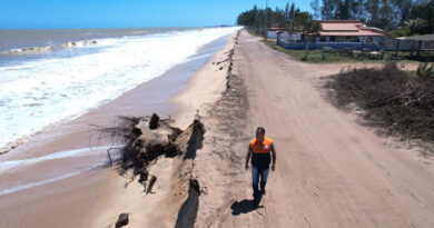 CEMOD alerta para ressaca no litoral em Farol de São Tomé até esta quinta-feira
