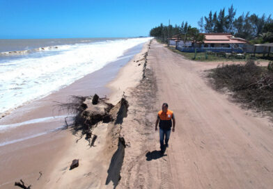 CEMOD alerta para ressaca no litoral em Farol de São Tomé até esta quinta-feira