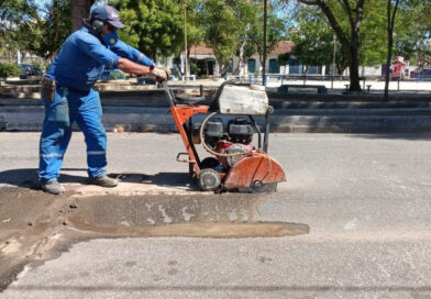 “Operação Tapa Buracos” realiza reparos no Flamboyant