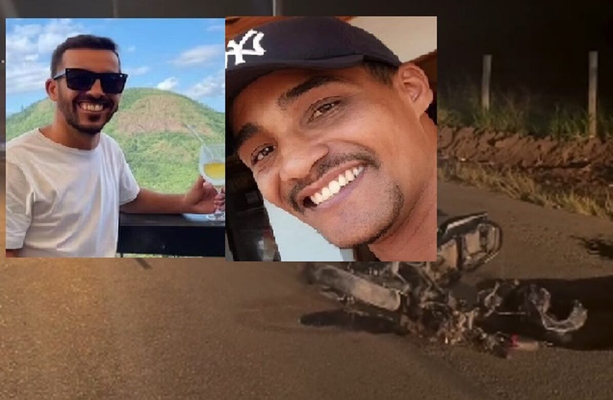 Dois homens morrem em grave acidente entre carro e moto em SFI
