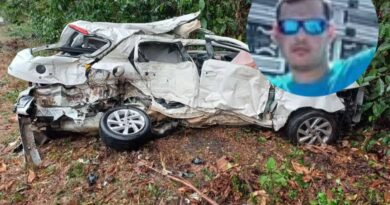 Campista morre em grave acidente envolvendo carro e caminhão no ES