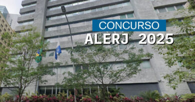 Alerj inscreve para concurso com 101 vagas e salários entre R$ 10.369,60 e R$ 44.008,52