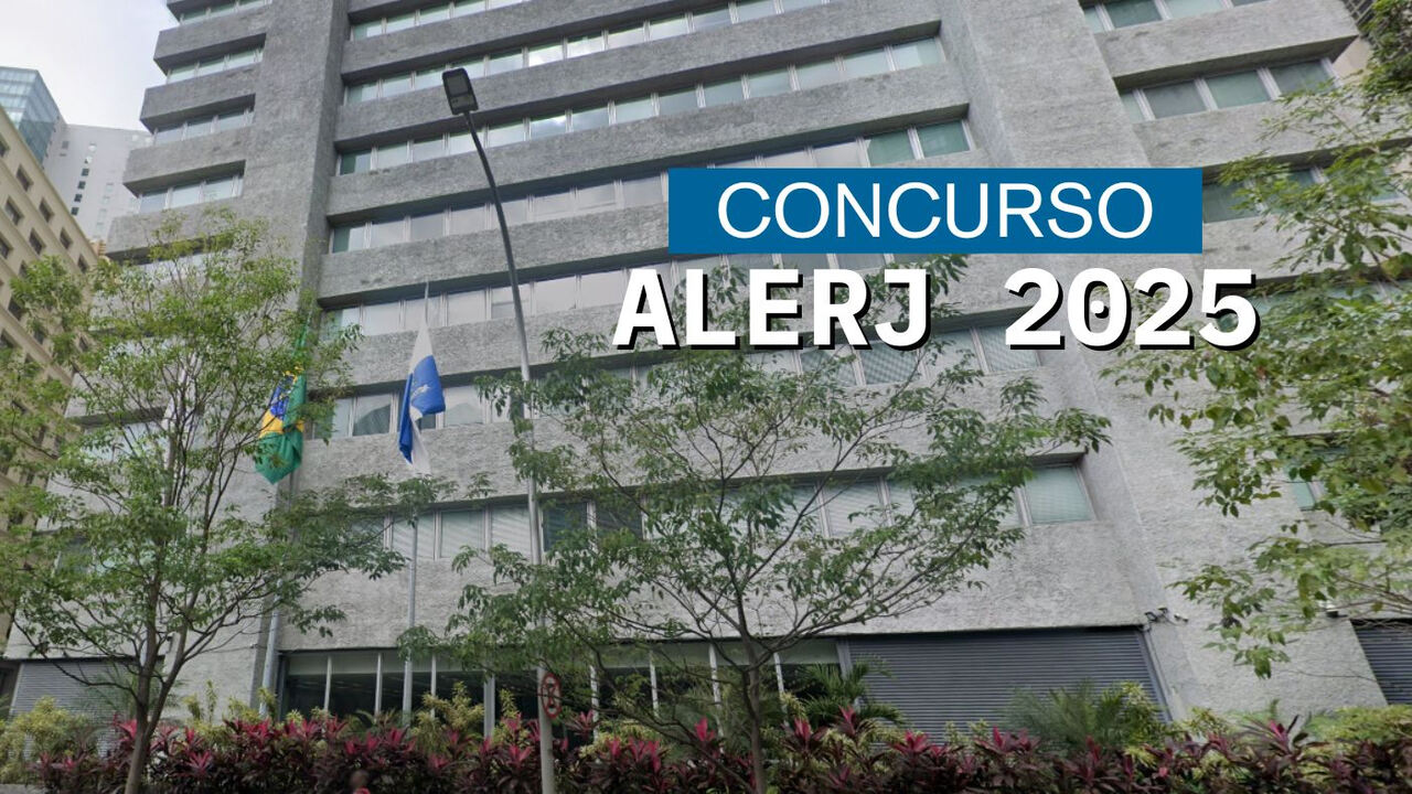Alerj lança editais para Concurso Público com 101 vagas. Salários entre R$ 10.369,60 e R$ 44.008,52