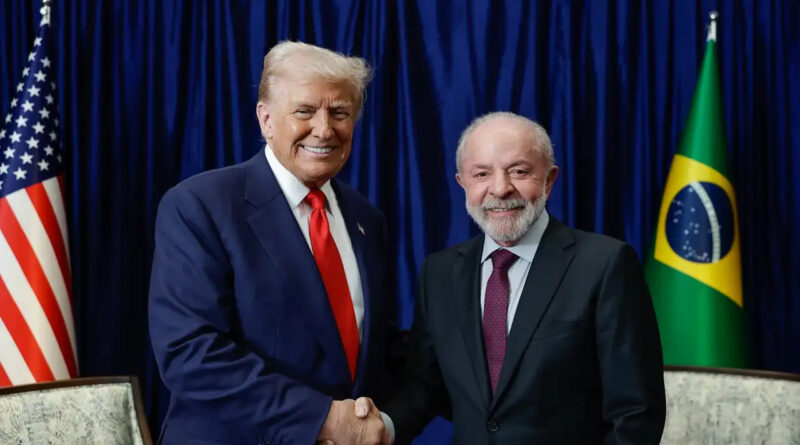 Lula e Donald Trump