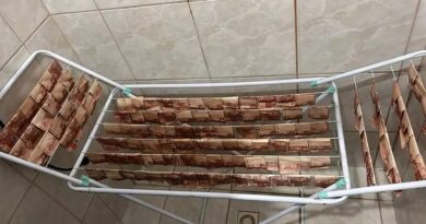 Polícia Civil acha dinheiro no varal durante ação contra lavagem de dinheiro