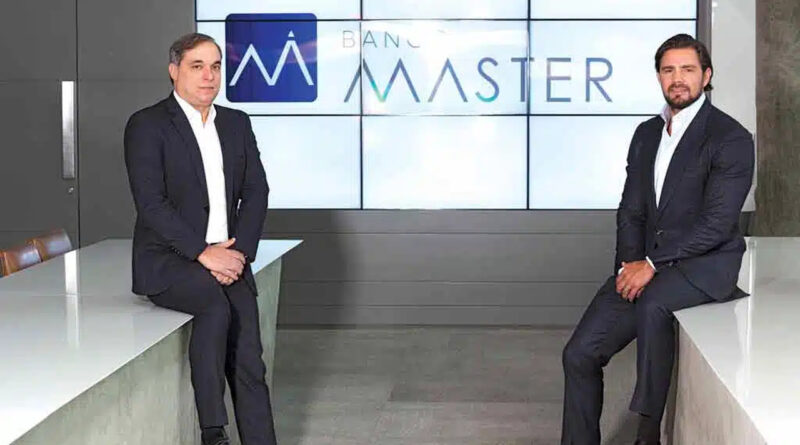 Augusto Lima e Daniel Vorcaro, do Banco Master (Divulgação)