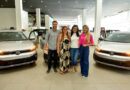 Três taxistas recebem carros beneficiadas com o programa FundeTáxi de Campos