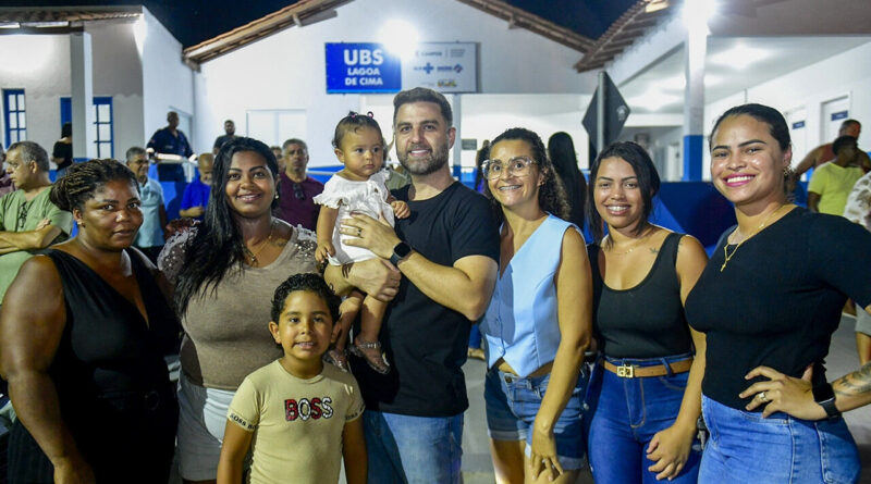 Prefeito Wladimir Garotinho inaugura reforma da UBSF Lagoa de Cima e anuncia construção de creche