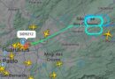 Avião do Flamengo consegue pousar após voar em círculos devido a mau tempo