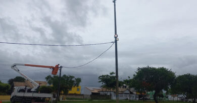 Iluminação Pública atua nos preparativos para a Tradicional Festa de Santo Amaro