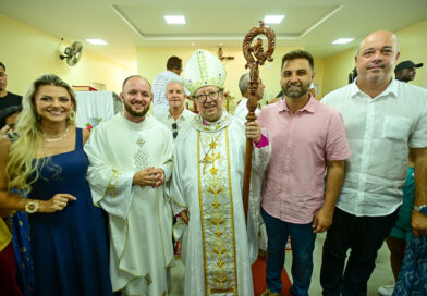 Prefeito participa de missa solene em celebração a Santo Amaro
