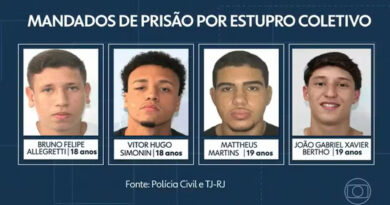 Último foragido por estupro coletivo se entrega à polícia; 4 jovens estão presos e são réus pelo crime