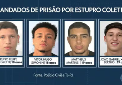 Último foragido por estupro coletivo se entrega à polícia; 4 jovens estão presos e são réus pelo crime