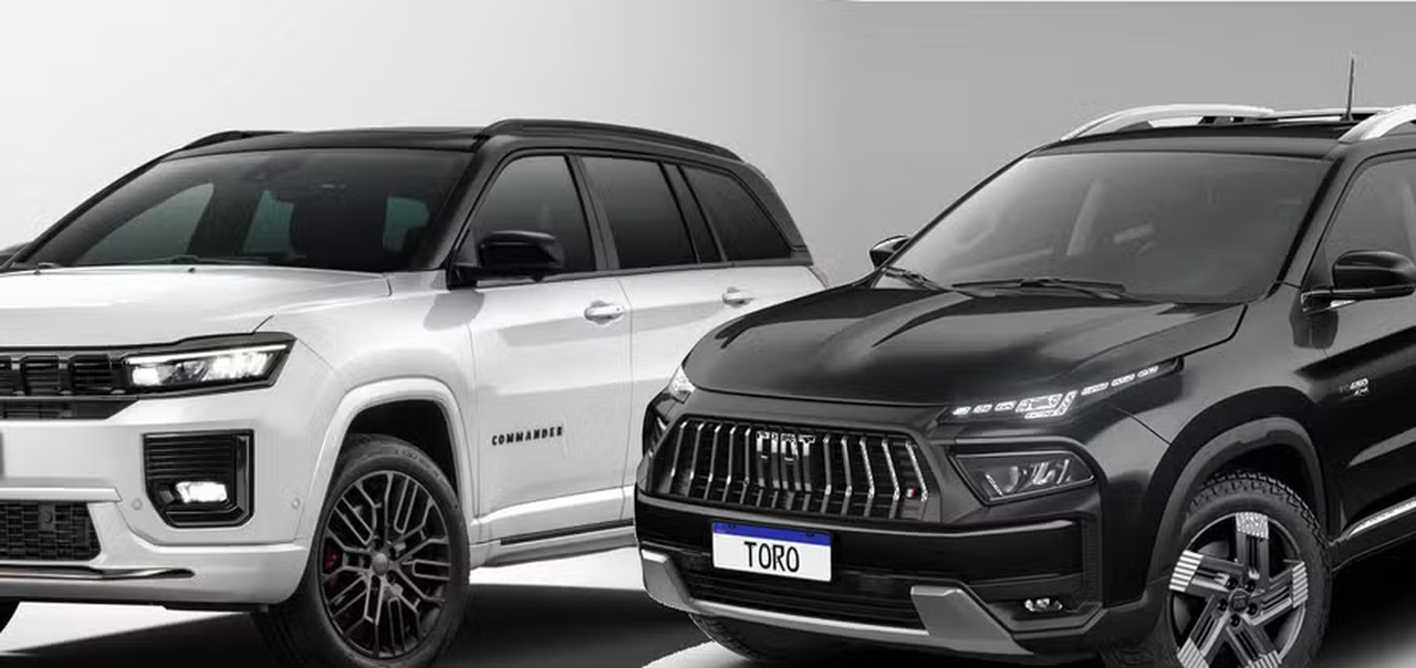 Risco de incêndio em Fiat Toro, Jeep Commander e Rampage: Stellantis faz recall de 1,1 mil carros