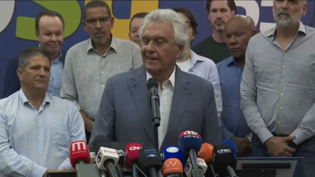 Ronaldo Caiado é oficializado pré-candidato e cita anistia a Bolsonaro como primeiro ato na Presidência