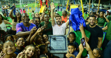 Prefeitura inaugura praça em Lagoa das Pedras e reforça investimentos em lazer