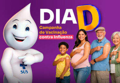 Dia D de Mobilização abre campanha de vacinação contra gripe sábado em Campos