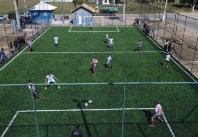 Deputado Bruno Dauaire participa da entrega de Arena Social em Barra do Jacaré, 5º distrito de São João da Barra
