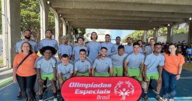 Equipe de futebol do Paraesporte/Enel/ Uenf, que representará a Seleção Brasileira faz pré- treino para a Copa do Mundo de Futebol, na França