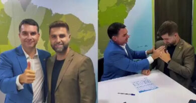 Wladimir Garotinho oficializa filiação ao PL e se compromete a ser ‘soldado’ de Flávio Bolsonaro no interior do estado do Rio