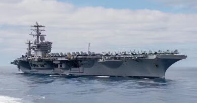 USS Nimitz, da Marinha dos Estados Unidos, deve passar pelo Rio em maio — Foto: Reprodução: Marinha dos Estados Unidos