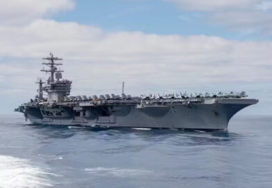 USS Nimitz, da Marinha dos Estados Unidos, deve passar pelo Rio em maio — Foto: Reprodução: Marinha dos Estados Unidos