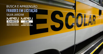 GAECO/MPRJ cumpre mandados de busca e apreensão contra agentes públicos e empresários denunciados por fraudes em licitação em Silva Jardim