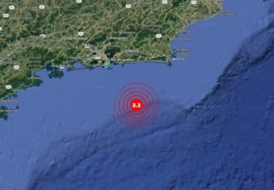 Tremor de magnitude 3,3 é registrado próximo ao litoral de Maricá