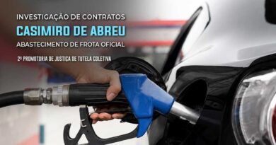 MPRJ instaura inquérito civil para apurar possíveis irregularidades no abastecimento da frota oficial de Casimiro de Abreu