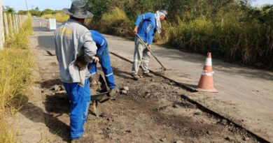 Sete distritos e bairros começaram a semana recebendo obras de recuperação