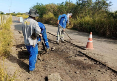 Sete distritos e bairros começaram a semana recebendo obras de recuperação
