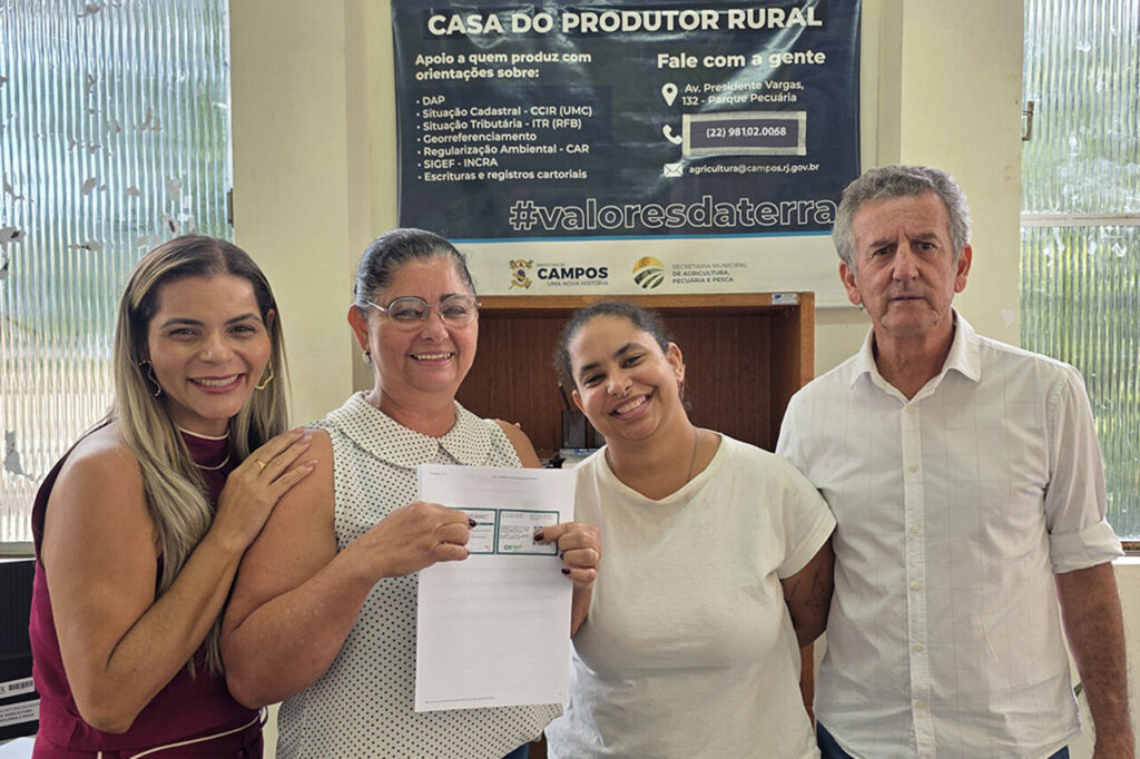 Campos lidera ranking estadual de Cadastros da Agricultura Familiar no estado 1 with 246339 Easy Resize.com