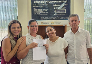 Campos lidera ranking estadual de Cadastros da Agricultura Familiar no estado
