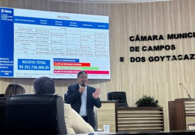 Saúde apresenta prestação de contas na Câmara de Campos e alerta para aumento de acidentes