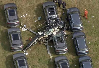 Pelo menos 6 morrem em queda de helicópteros no Recreio; aeronaves colidiram no ar