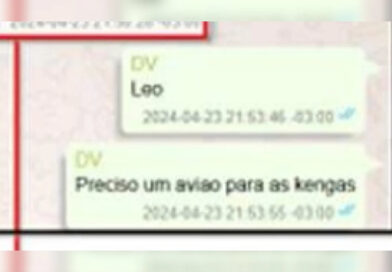 Mensagem de Vorcaro interceptada pela PF