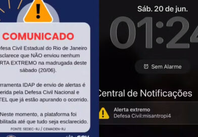 ‘Misantropia’, autor e alcance das mensagens: Entenda em seis pontos o caso do alerta falso da Defesa Civil