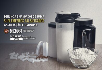 CyberGAECO/MPRJ denuncia e cumpre mandados contra acusados de falsificar suplementos alimentares e revendê-los no e-commerce
