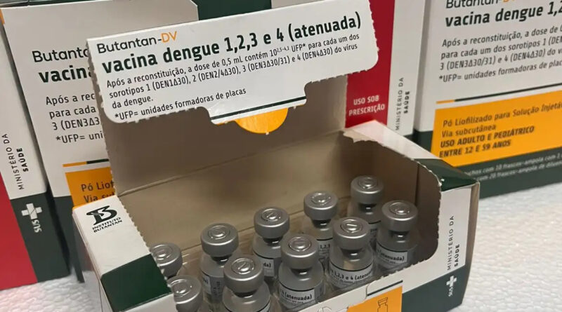 Vacina da Dengue Butantan
