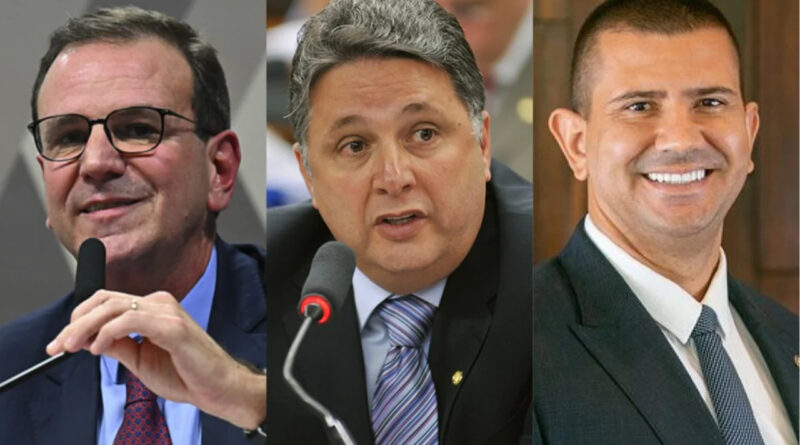 Eduardo Paes, Garotinho e Douglas Ruas