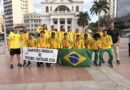 Seleção Brasileira de Futebol Unificado retorna a Campos e é recebida com festa após título da Copa do Mundo