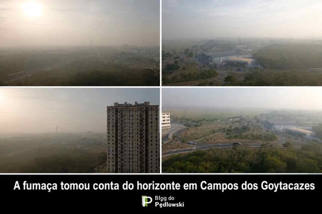 Quando a fumaça domina o horizonte, o problema já deixou de ser apenas ambiental 1 fumaça em campos dos goytacazes