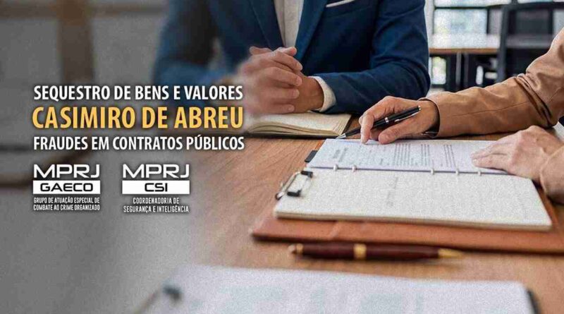 Fraudes em contratos públicos de Casimiro de Abreu
